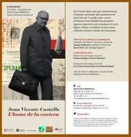 Exposició "Joan Vicente Castells, l'home de la cartera" (Presentació i visita virtual)